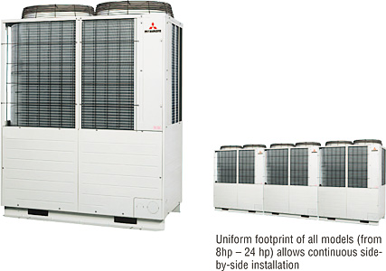 Hệ thống Máy lạnh trung tâm Mitsubishi